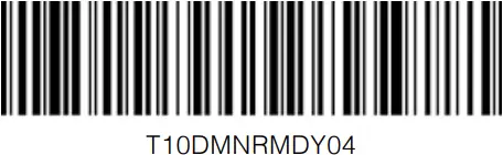 dji T10 - Bar Code