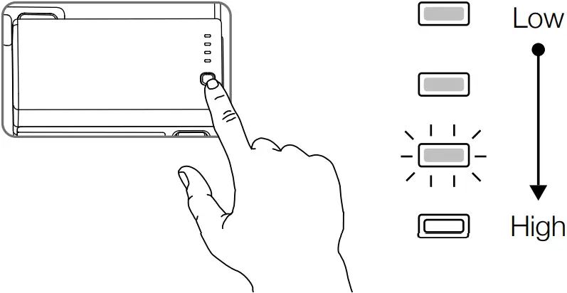 dji T10 - Checking the battery levels 2