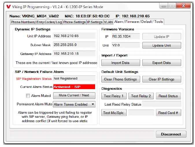 VIKING K-1200-IP Series VoIP Entry Phone System with 12 Button Auto Dialer 23