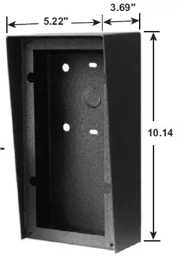 VIKING K-1200-IP Series VoIP Entry Phone System with 12 Button Auto Dialer 8