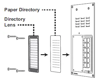 VIKING K-1200-IP Series VoIP Entry Phone System with 12 Button Auto Dialer 9