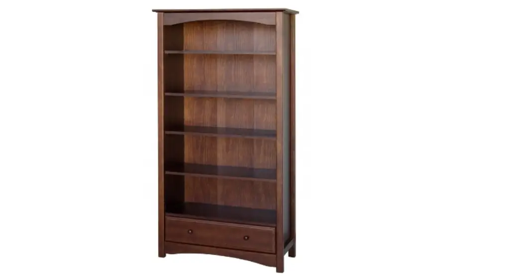 Davinci M5926 Mdb Bookcase In Espresso Instruction Manual