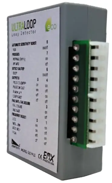 EMX ULT PLG Plug In Vehicle Loop Detector - Pin Female Connector
