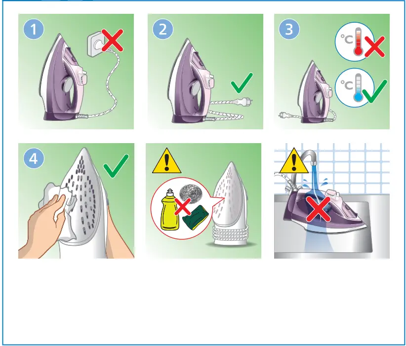 PHILIPS DST5041 30 5000 Series Steam Iron - FIG 13