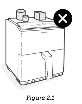 COSORI CAF-P583S-AEUR Dual Blaze 6.4 Liter Smart Air Fryer 8