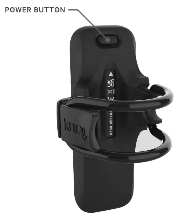 knog Blinder R 150 Rear Bike Light - operation