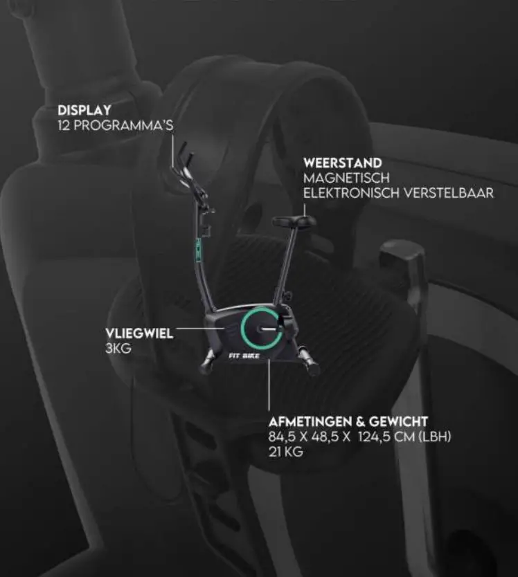 FIT BIKE Hometrainer Ride 1 - Parts