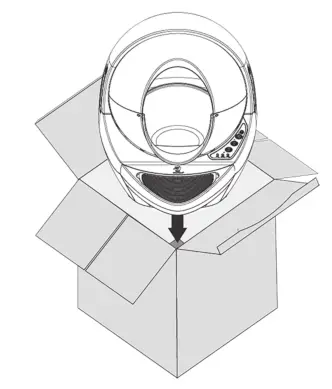 litter robot LR4 Return Automatic Litter Box