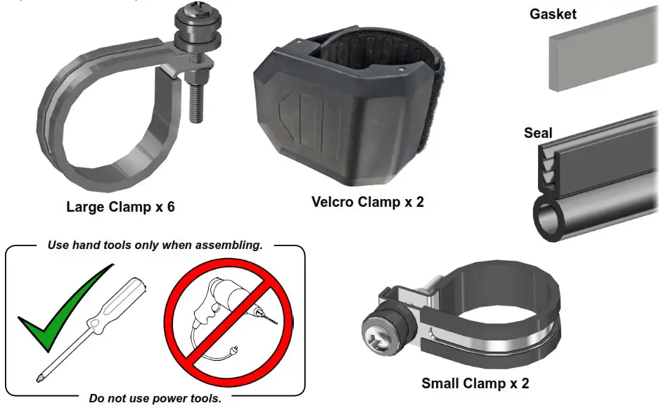 SUPERATV WS Y VIK 3N1 70 3 In 1 Flip Windshield - overview 2