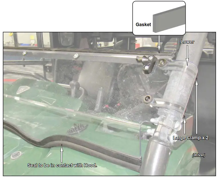 SUPERATV WS Y VIK 3N1 70 3 In 1 Flip Windshield - overview 5