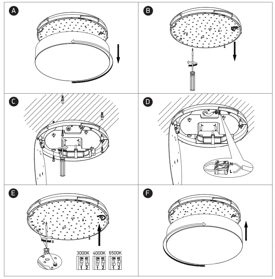 oneLIGHT 67498 Ceiling Plafo - Figure 2