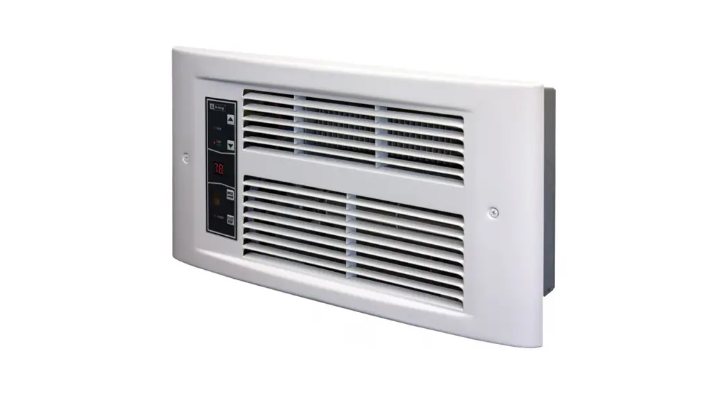 King Px-eco 2-stage Electric Heater With Remote Control And Remote Sensor Instruction Manual
