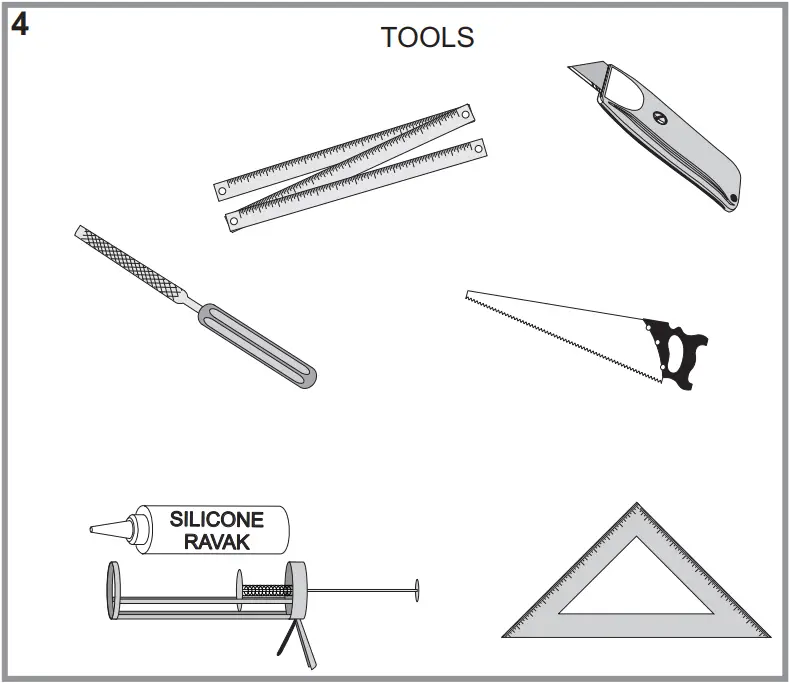 RAVAK Rosa Bath Board B04