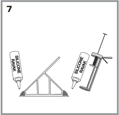 RAVAK Rosa Bath Board C07