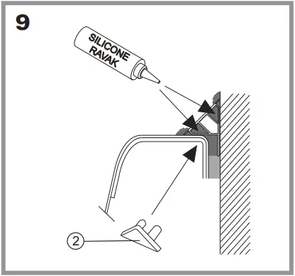 RAVAK Rosa Bath Board C09