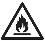 Flammable Gas Icon