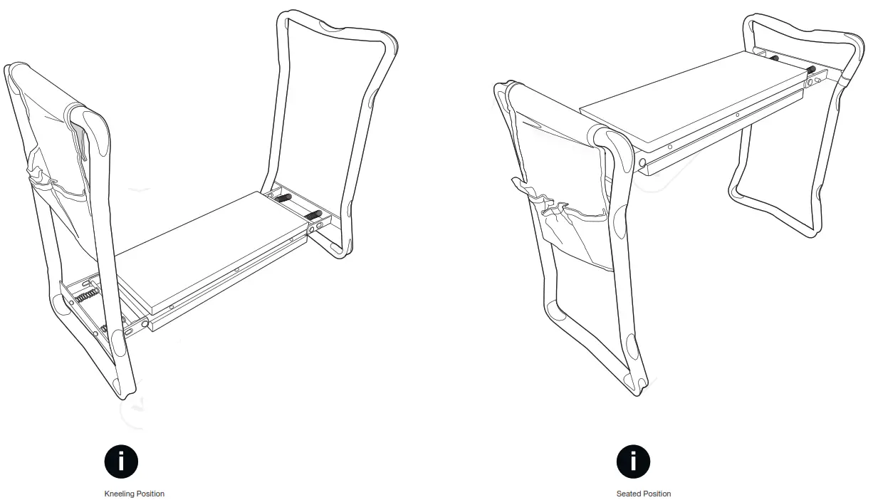 VonHaus 2515210 Kneeler Seat and Tool Seat - fig1