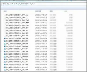 Point Cloud Data File Description 2