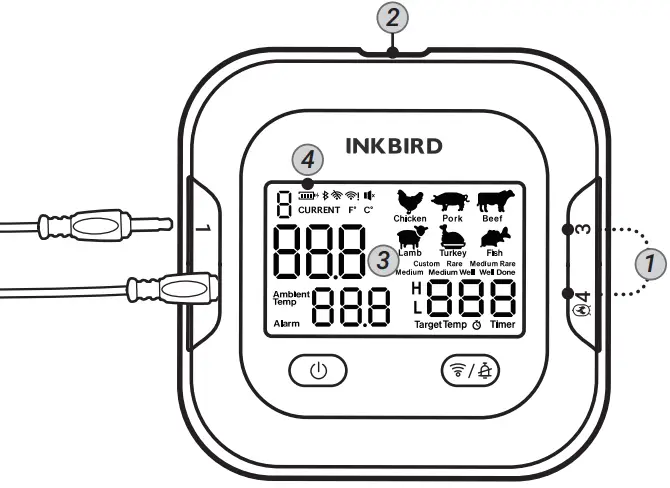 INKBIRD Phoenix Smart Thermometer - fig