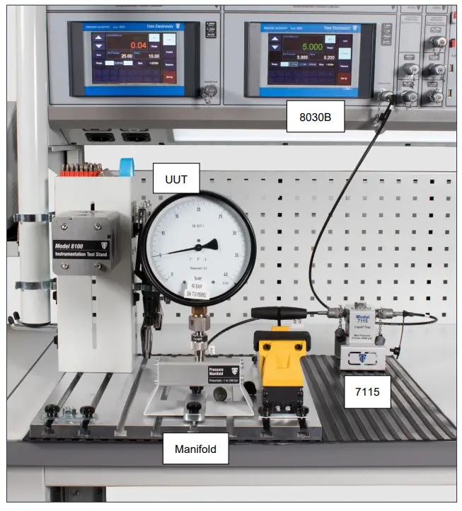 Time Electronics 7115 Contamination Trap - 8100 Manifold