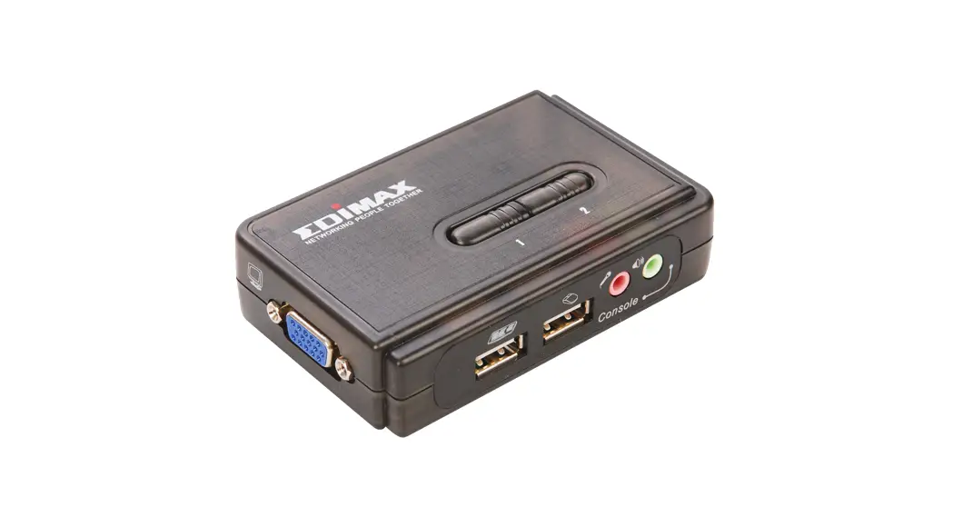 Edimax Ek-2u2c 2 Ports Usb Kvm Switch With Cables User Manual