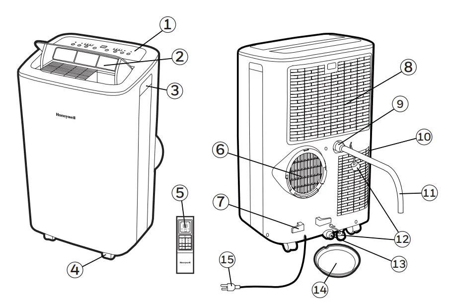 Honeywell Smart WiFi Portable Air Conditioner-4