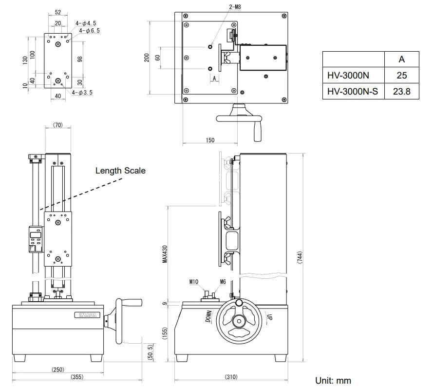 IMADA HV-500NⅡ HV Series Long Stroke - figure 10
