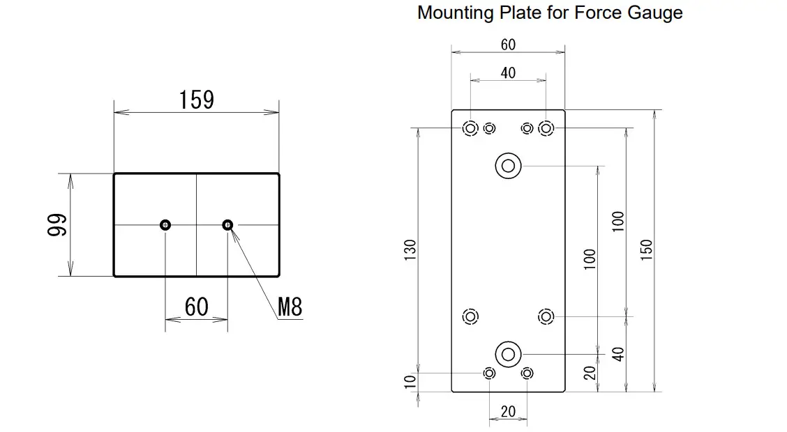 IMADA HV-500NⅡ HV Series Long Stroke - figure 6