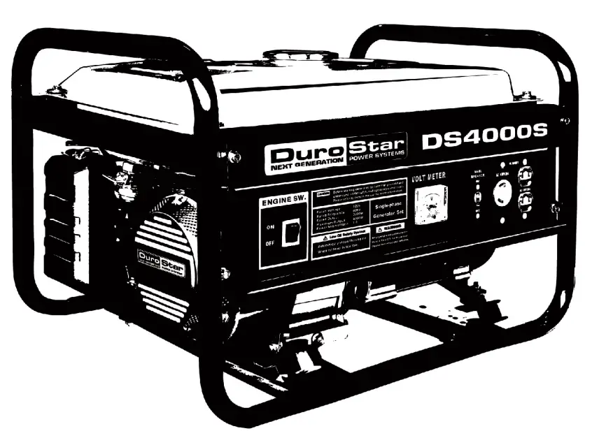 Duro Star DS4000S Air Cooled Gas Engine Portable Generator