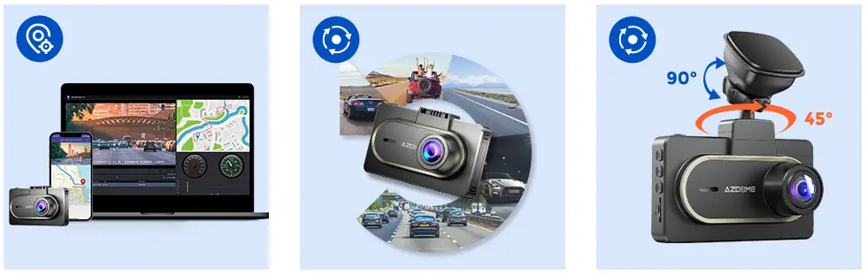 AZDOME-M27-2K-Dash-Cam-Built-in-WiFi-GPS-fig-5