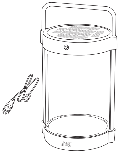 KONSTSMIDE 7822 Crotone Lantern -