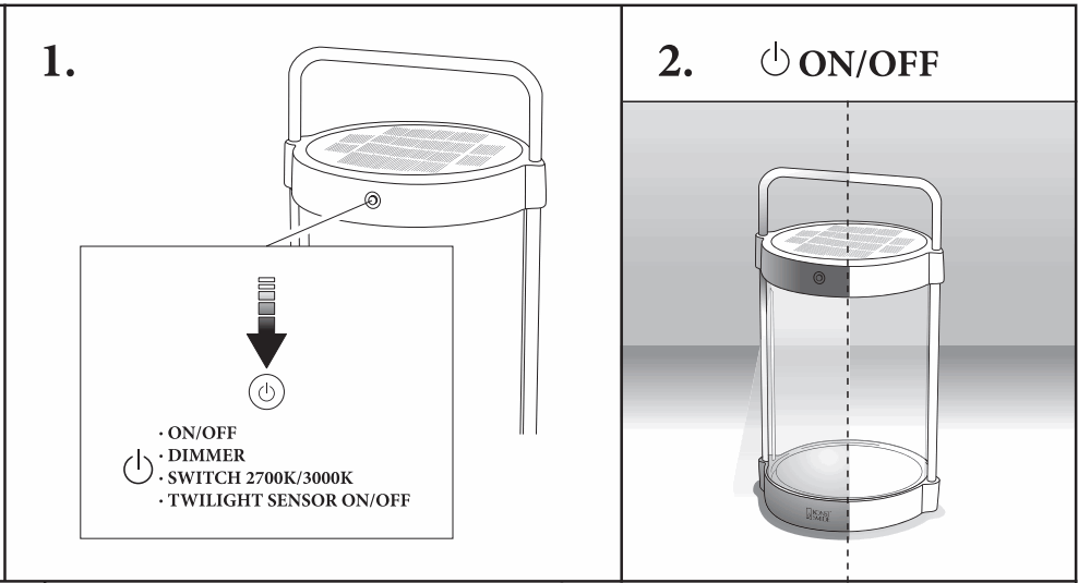 KONSTSMIDE 7822 Crotone Lantern - 1