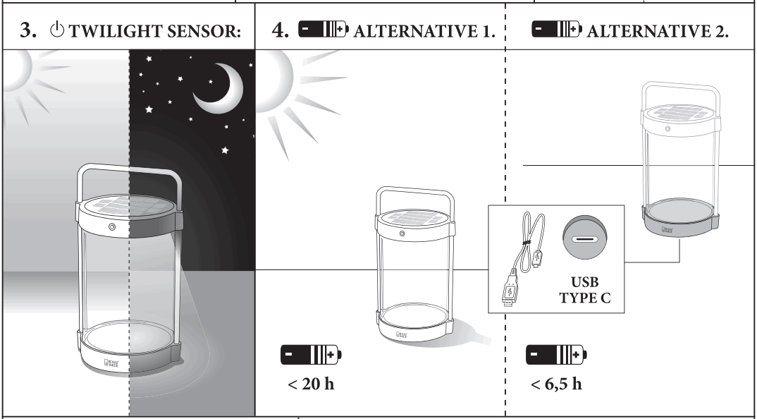 KONSTSMIDE 7822 Crotone Lantern - 2