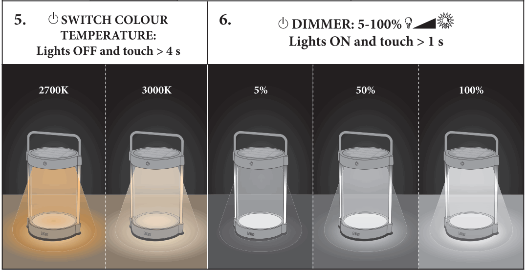 KONSTSMIDE 7822 Crotone Lantern - 3