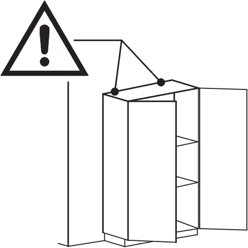 KF330037 - ANTI-TOPPLE WARNING 3