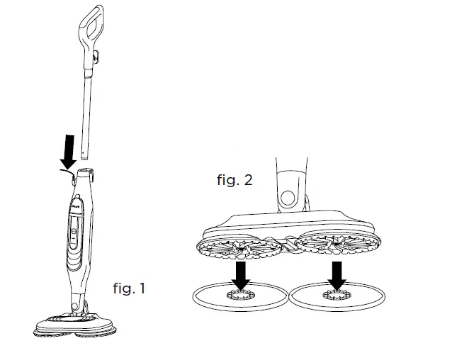 STEAM MOP ASSEMBLY