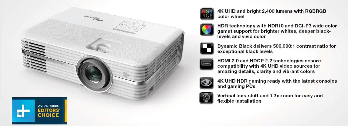 optoma 4k uhd home theater