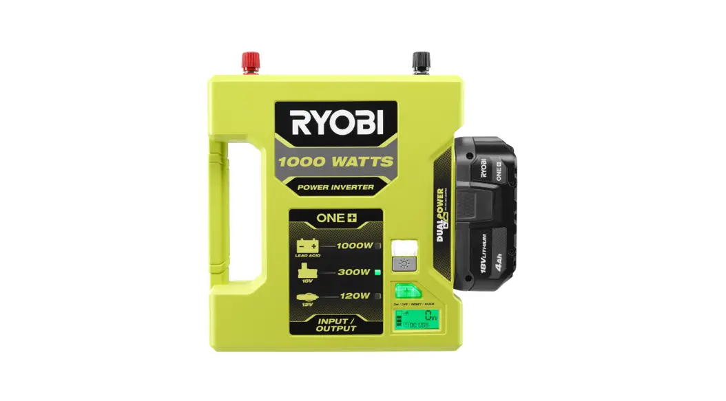 Ryobi Ryi1030a Auto Power Inverter User Manual Ryobi Ryi1030a Auto Power Inverter User Manual