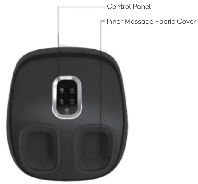 kogan KAHTSFTMSGA Heated Shiatsu Foot Massager - fig