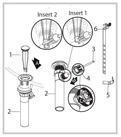 Kraus KBF-1201 Single Lever Basin Faucet - 6