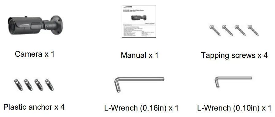 speco technologies HTINT70TA HD-TVI 2MP Intensifier Bullet Camera - fig 1