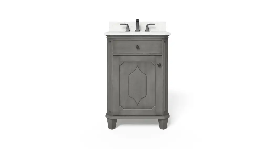 Allen Roth 24-in Vanity With Top Installation Guide
