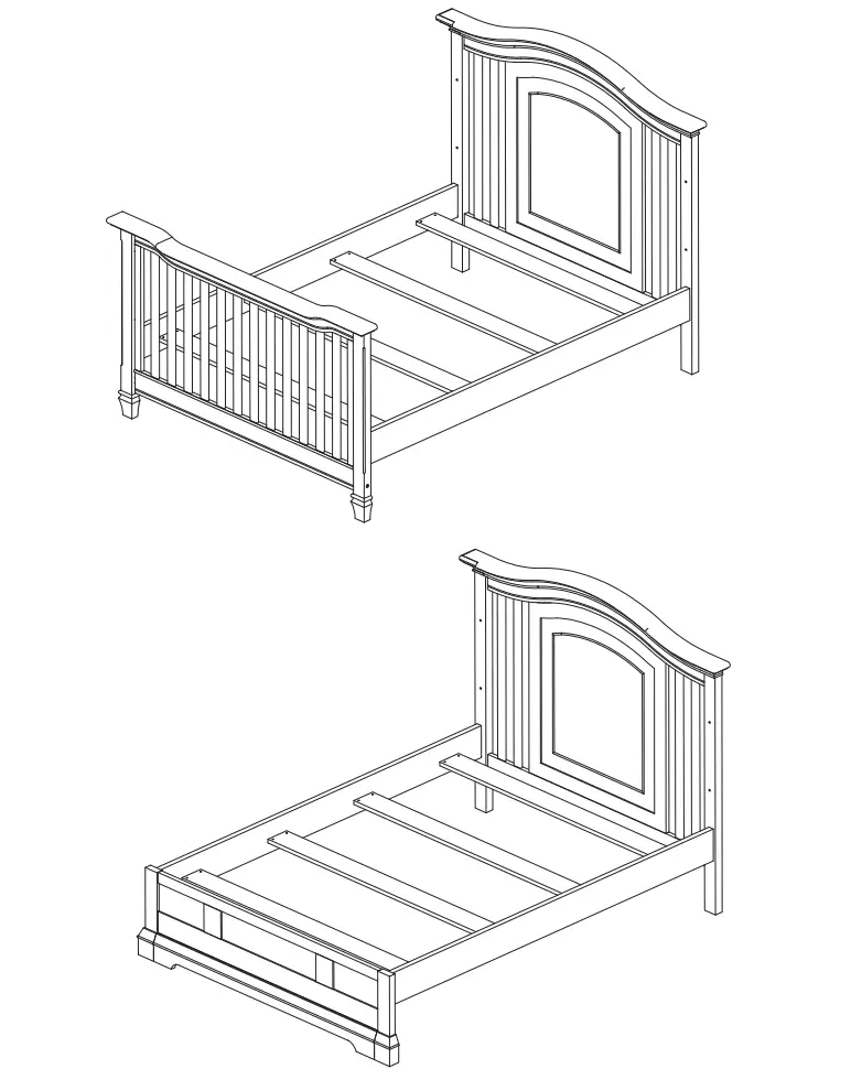 Full Size Bed Conversion