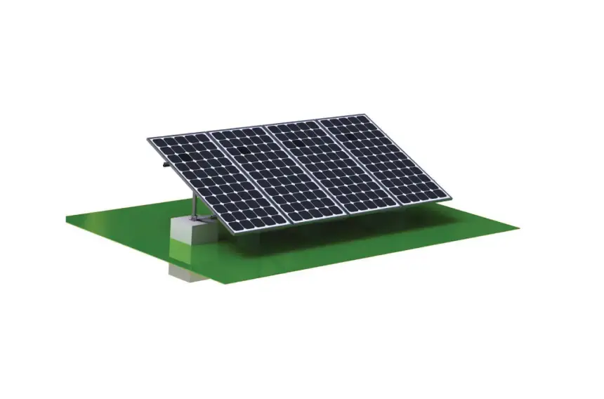 Eg4 Electronics Brightmount Fixed Angle Ground Mount System Installation Guide Eg4 Electronics Brightmount Fixed Angle Ground Mount System Installation Guide