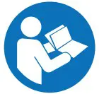 Symbol for operation guide