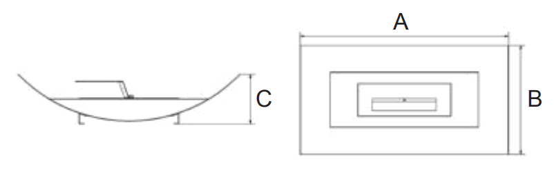 kratki BioKoMiNEk Bio Fireplaces - fig 1