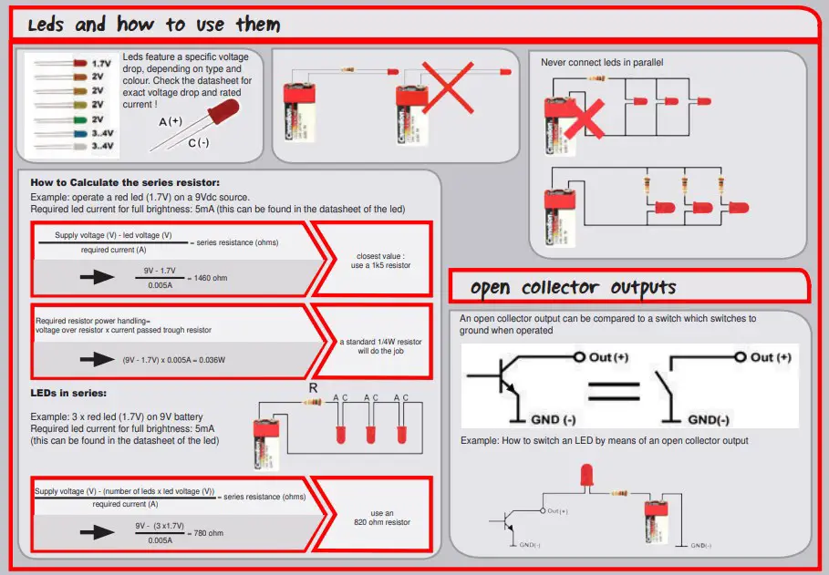 Leds and how to use them