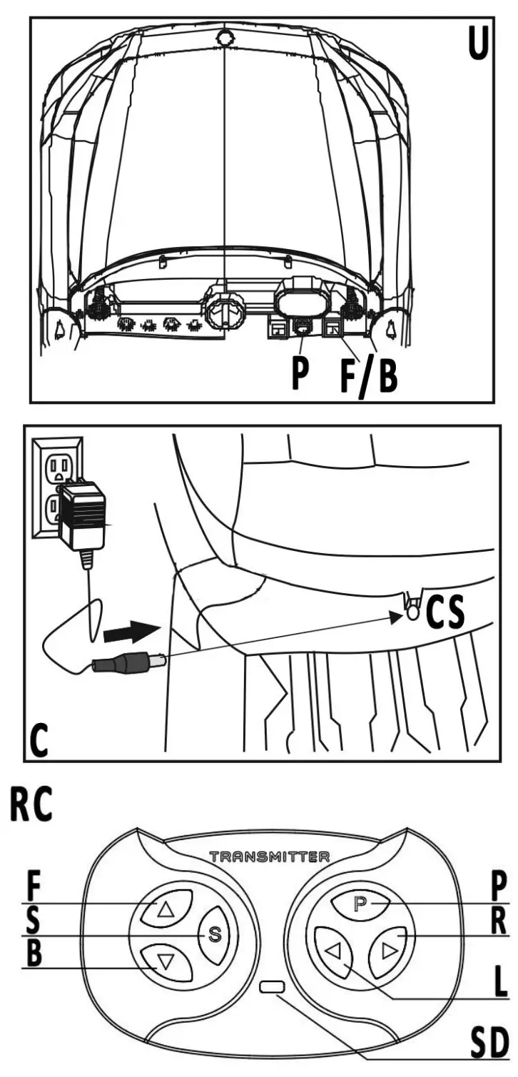 Mercedes-Benz BENZ CLS 350 Car With 2.4g Remote Control and 12 V7ah Battery - fig 3