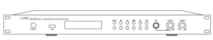 IHOS-IPA-MultiPlayer-USB-Recorder-and-Player-with-BT-FM-FIG-2