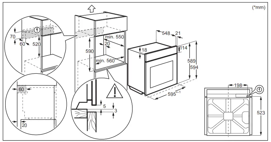 Electrolux COC827X Oven - 3